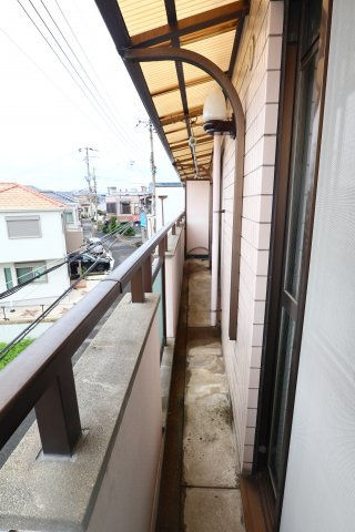 泉ヶ丘マンションのバルコニー