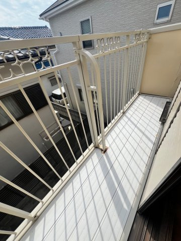 シティハイム歌敷山のバルコニー