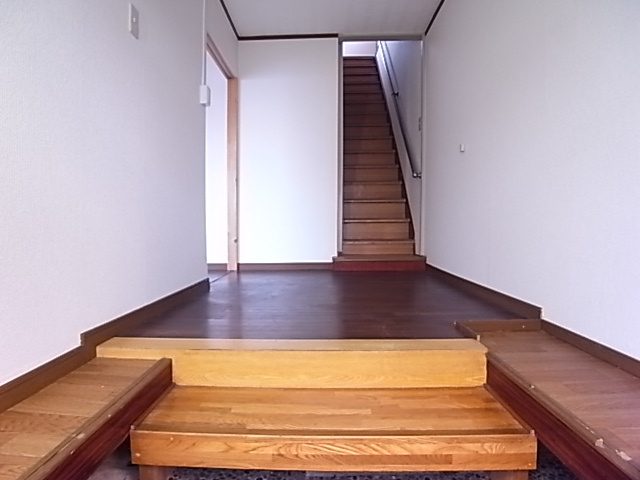 千鳥が丘3丁目貸家の玄関