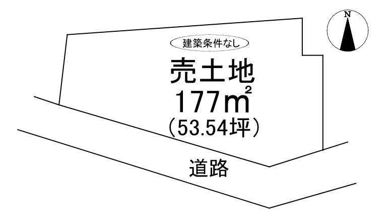 福岡市東区香椎駅東4丁目　売地の土地図