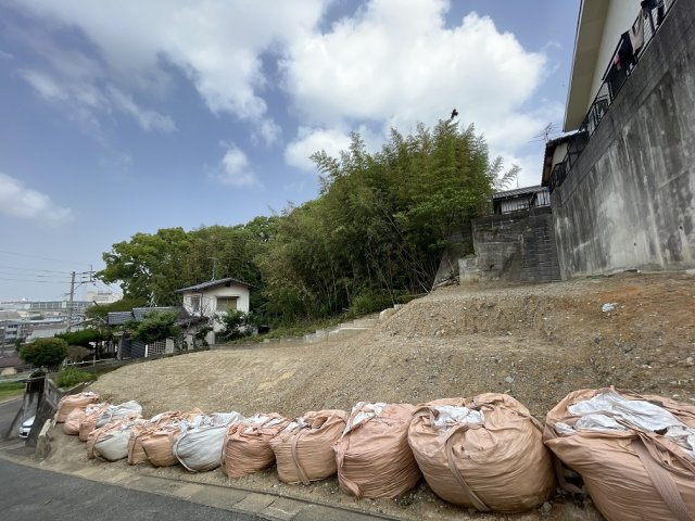 福岡市東区香椎駅東4丁目　売地の外観|現地写真です