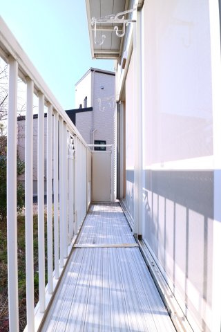 第二清住ハイツのバルコニー