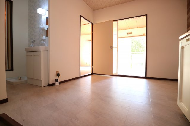 第二清住ハイツの居間・リビング