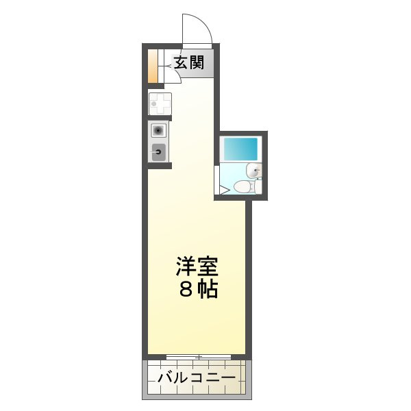 メゾン垂水の間取り
