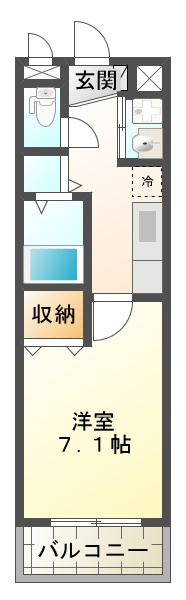 T'sキューブワンの間取り