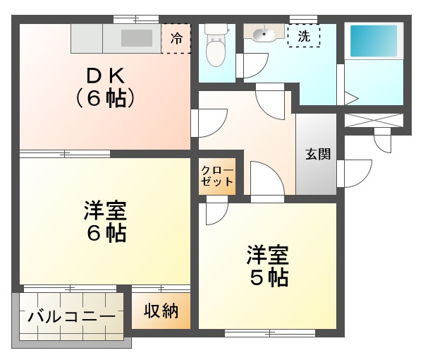 ルミエール大田の間取り