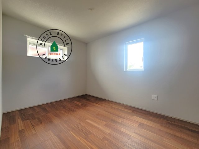 熊本市南区南高江6丁目第1-1棟（1号棟）の和室|将来的に、琉球畳を引きまして和室風にすることも可能です。