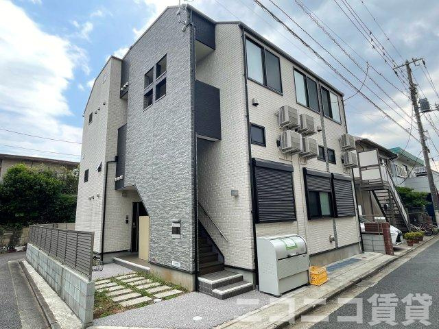 杉並区松庵１丁目のアパートの外観