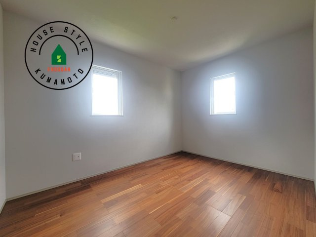 上益城郡御船町陣第1-1棟（1号棟）の洋室|採光良好な洋室は全居室、複層ガラスの遮熱効果と断熱効果で、一年中快適に過ごせます。