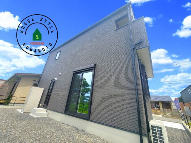 上益城郡御船町陣第1-1棟（1号棟）の外観|デザイン性のある外観です。