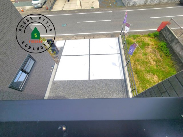 上益城郡御船町陣第1-1棟（1号棟）の展望|窓から緑が見える物件も魅力的です。