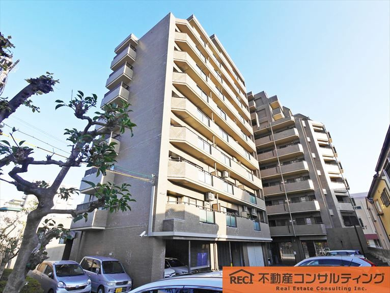 本山グランドハイツの外観|JR・阪神の2WAYアクセス利用可能