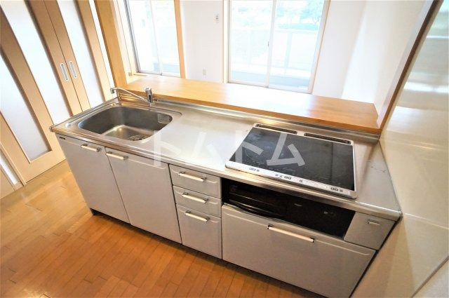 V-ROOM幕張本郷のキッチン|使いやすいキッチンです