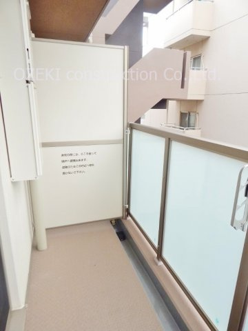 プリムヴェールのバルコニー