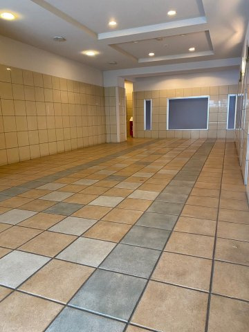 サンクレイドル水戸リアマーレのエントランス|落ち着いたエントランスです