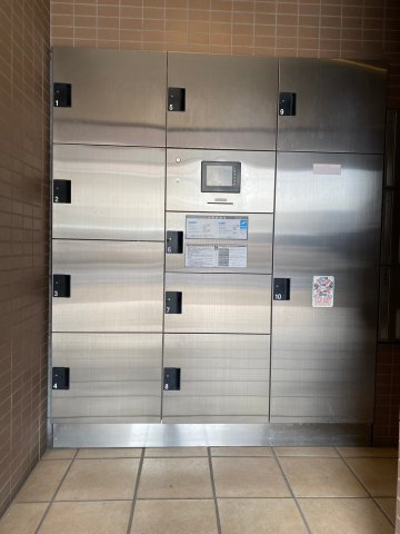 サンクレイドル水戸リアマーレの設備|外にも宅配ボックスあり。