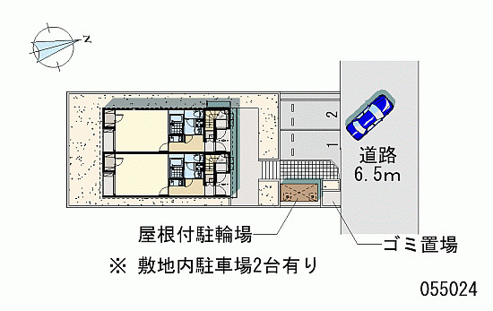 【駐車場】 | レオネクスト高島一丁目