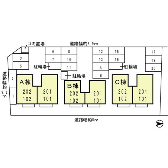 御所市大字元町のアパートのその他