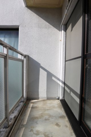 ジュネス福田のバルコニー
