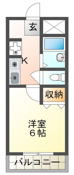 アドレスⅢの間取り