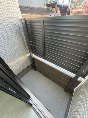 カプラン芝町のバルコニー