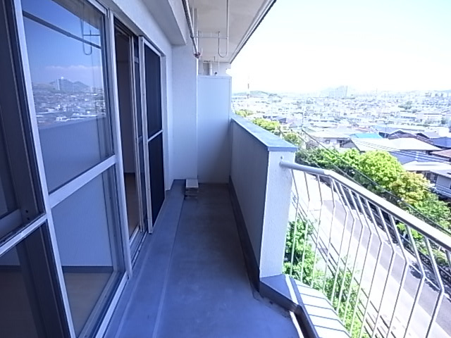 ＹＫハイツ高丸のバルコニー