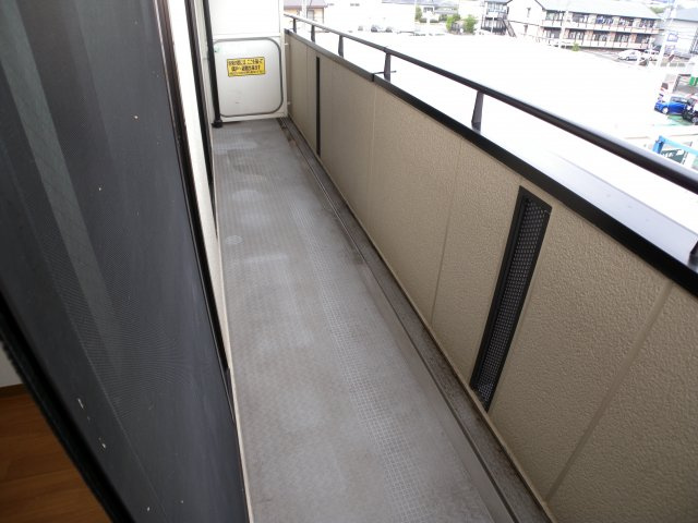ウエストハイツのバルコニー|ウエストハイツ
