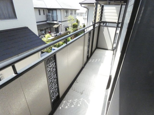 シャルマンコートのバルコニー