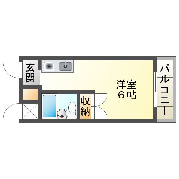 パラディッソコートの間取り