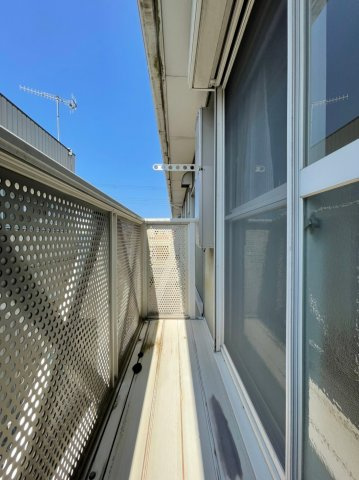 イワサキハイツのバルコニー