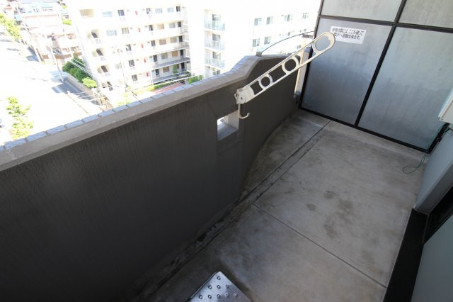 ルナドームのバルコニー