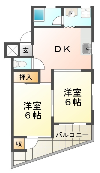 エフビルの間取り