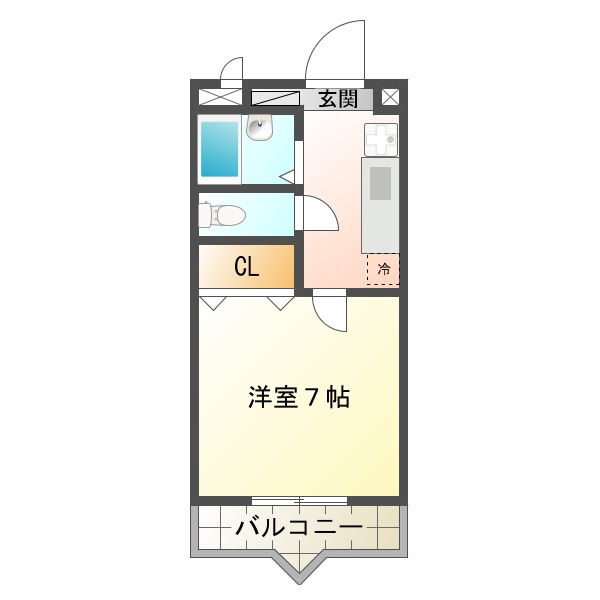 エクセーラUQの間取り