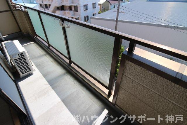 グランフォーレ池上のバルコニー