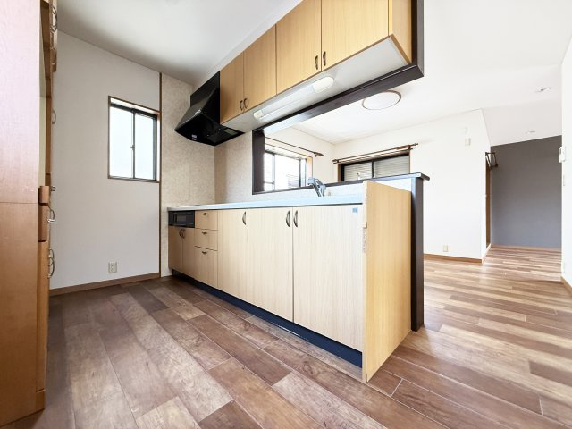 前里貸家のキッチン