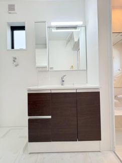 【独立洗面台】 | 狭山市富士見　新築分譲　西武新宿線『入曽駅』徒歩20分　【入間野小学区】