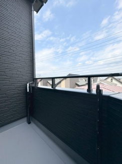 【バルコニー】 | 狭山市富士見　新築分譲　西武新宿線『入曽駅』徒歩20分　【入間野小学区】