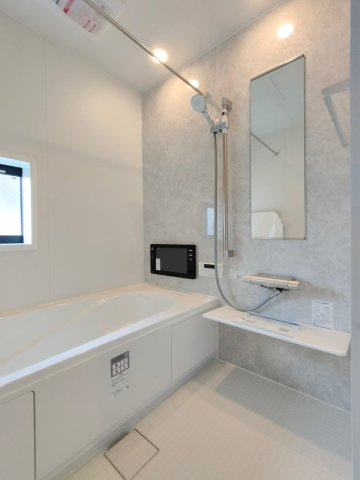 吉川市　新栄1丁目　新築戸建　　全1棟の浴室|施工例です