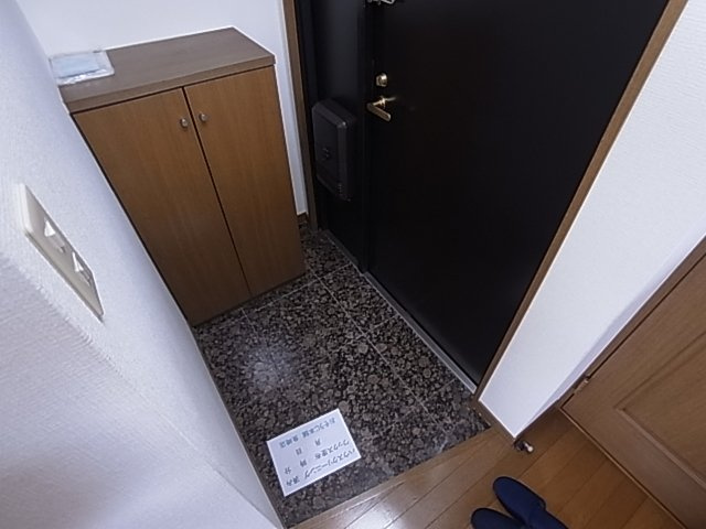 神戸市長田区北町１丁目の賃貸マンションの玄関|シューズボックス付き