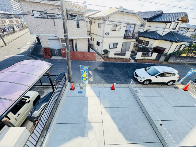 市川市南大野２丁目新築戸建【大野小学校：9分】の展望|バルコニーより道路側眺望