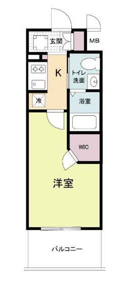 【間取り】 | アービングNEO平野駅前 | ※この間取りの反転タイプです。