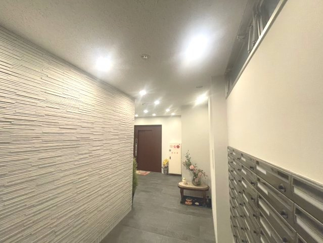 フレアコート奈良のロビー