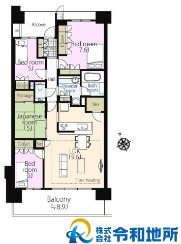 ミナシア湘南ライフタウンサウスフォートの間取り