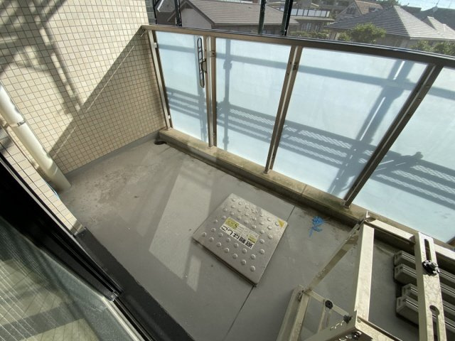芦屋CUBE山手のバルコニー