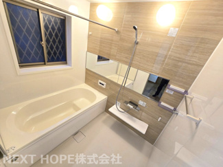 【浴室】 | 川西市丸山台２丁目中古戸建　角地で明るく開放的 | 新品の浴室です♪一日の疲れを癒してくれます！！