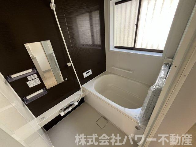 中古戸建　棟高町平屋の浴室|日々の疲れをいやすお風呂はこちら。