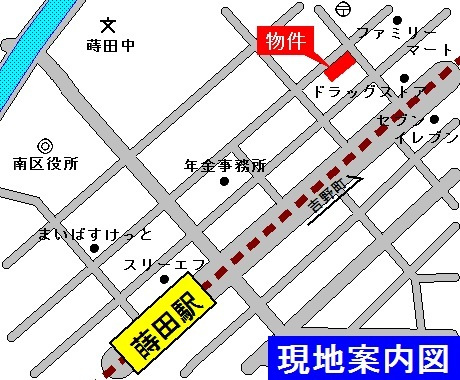 コート　マグノリアの地図|案内図