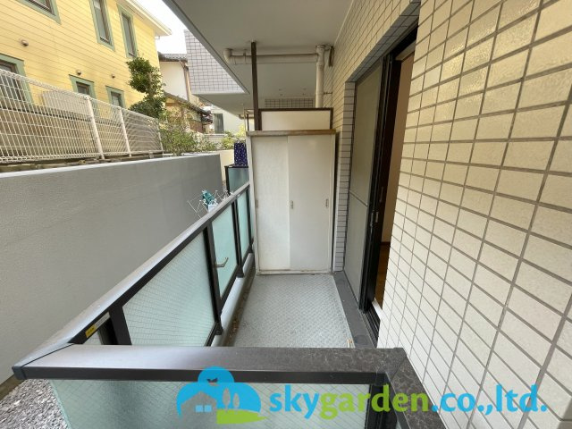 クリオ片瀬江の島壱番館のバルコニー