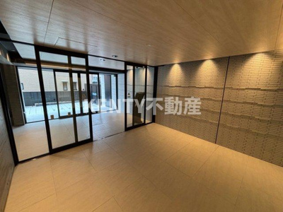 【ロビー】 | ロイジェントパークス西馬込 ロイジェントパークス西馬込(102号室) | 清潔なロビーです