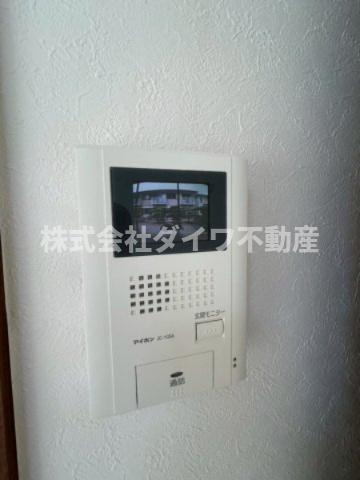 ハイツボヌールB棟のセキュリティ|モニターホン